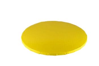 Podkład pod tort ŻÓŁTY śr. 25 h 10 mm Julita