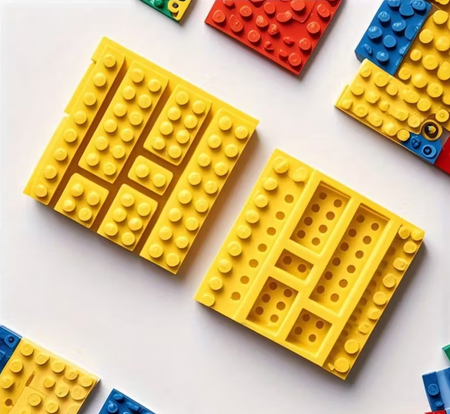 Foremka silikonowa do dekoracji KLOCKI 12x12 cm