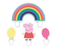 #SU Świeczki Peppa Pig, 4 szt.