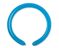 #BL Balony D4 - Rurki włoskie niebieskie 10/ 100 szt.