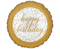 #BFK Balon foliowy 18" CIR - Pastel Confetti