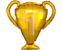 #BFK Balon foliowy helowy XL Gold trophy