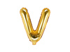 Balon foliowy Litera ''P'', 35cm, srebrny