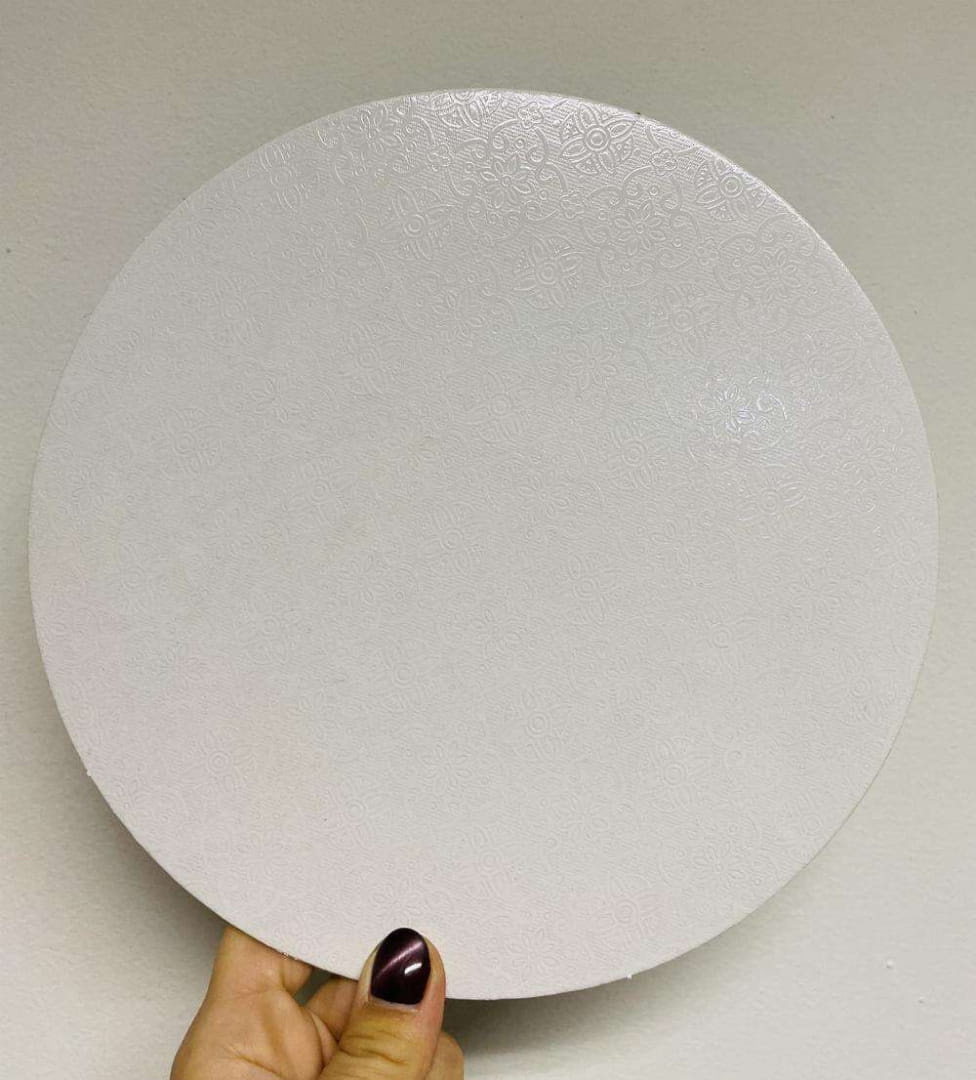 Podkład pod tort 22 cm – widok z góry, struktura i wykończenie