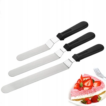 Łopatka szpatuła cukiernicza kątowa do rozprowadzania kremu 42 cm