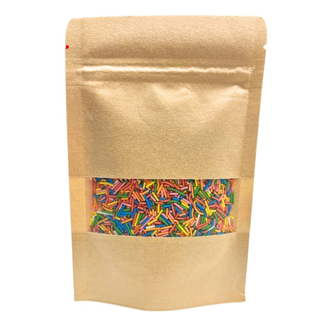 Posypka cukrowa dekoracja na tort cakesicles muffinki KOLOROWE PAŁECZKI 50g