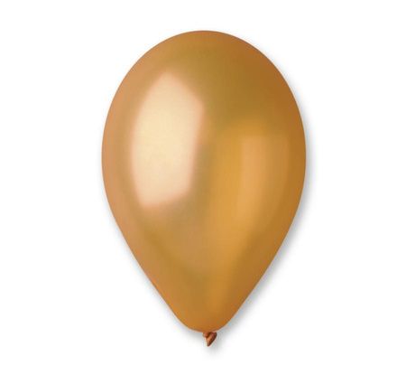 #BL Balony AM80 metal 8" - złote 39/ 100 szt.