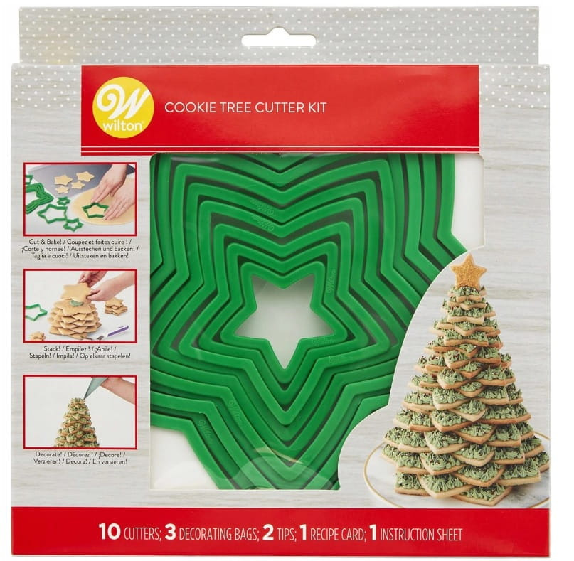 Zestaw foremek gwiazdki choinka 15 szt. Wilton w opakowaniu