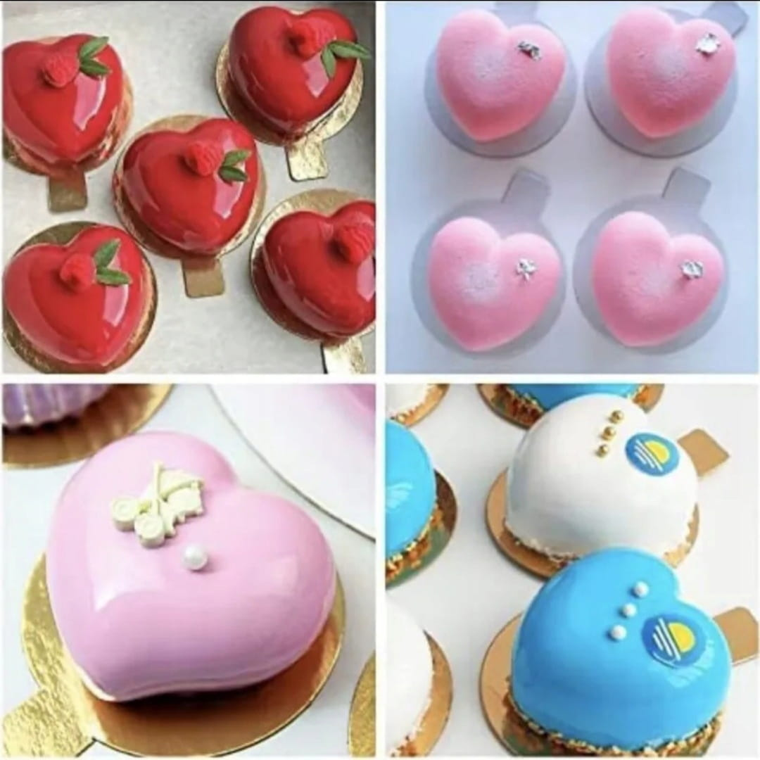 Detal formy silikonowej SERCA pokazujący jakość wykonania