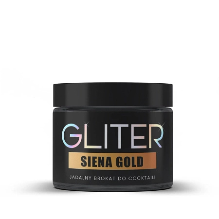Jadalny brokat do napojów SIENA GOLD GLITER ZŁOTY