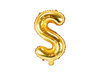 Balon foliowy Litera ''M'', 35cm, srebrny