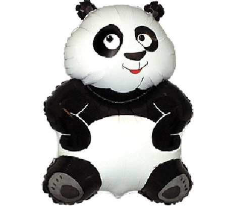 #BFK Balon foliowy 14" FX - Miś Panda, niepakowany
