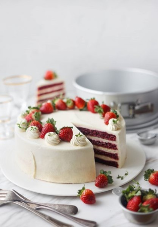 Tortownica zapinana 22 cm PROFESSIONAL Patisse