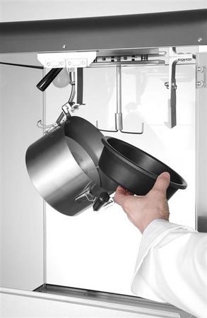 Urządzenie do popcornu, HENDI, 80L, czarny, 220-240V/1155W, 560x445x(H)775mm Wariant podstawowy
