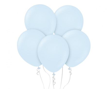 #BL Balony  12" Macaron Baby Blue , 100 szt.