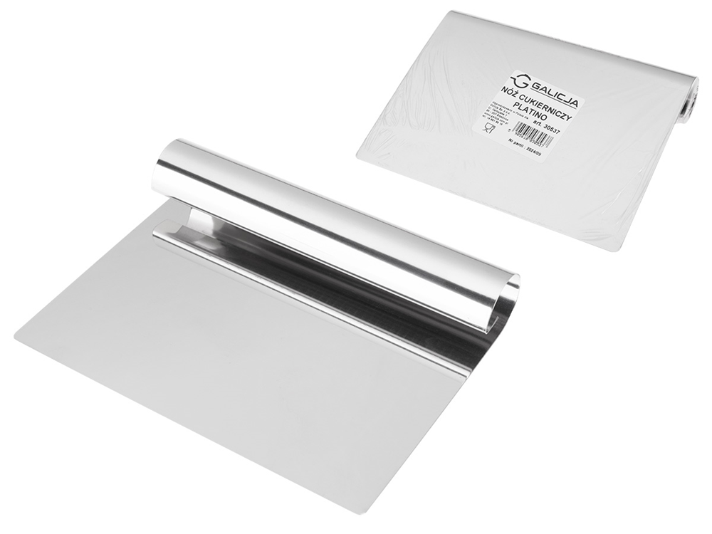 Nóż cukierniczy skrobka PLATINO 16,2x3x13 cm Galicja widok z przodu