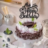 Topper na tort Happy Birthday MUZYKA PIANINO GITARA