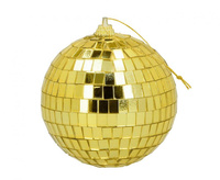#PPI Kula disco, złota, 8 cm, 6 szt.