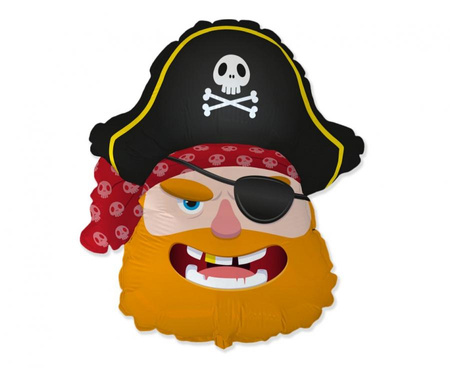 #BFK Balon foliowy 24" FX - Pirat (głowa), niepakowany KK