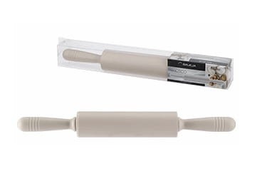 Wałek silikonowy Galicja w kolorze kremowym – zbliżenie na powierzchnię silikonową