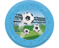 #ZTA Talerzyki wielokrotnego użytku Soccer Fans, 21cm, 4 szt.