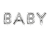 Balony Glossy 30cm, srebrny (1 op. / 50 szt.)