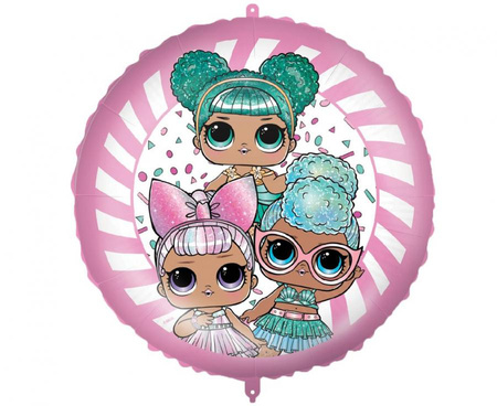 #BFK Balon foliowy 18" "LOL Glitterati"