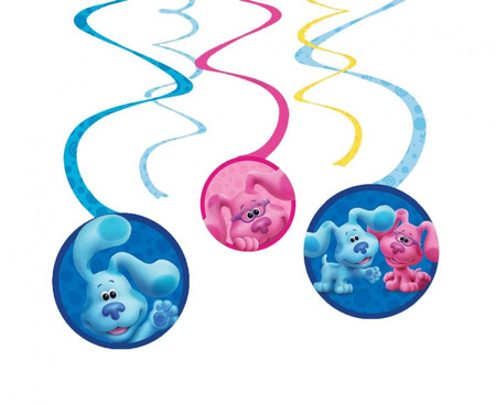 #DEI Dekoracja papierowa Blue's Clues, wisząca, 60 cm