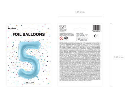 Balony 30cm, Piraci, Pastel Black (1 op. / 6 szt.)