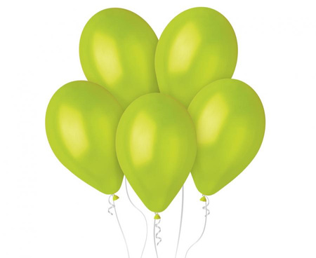 #BL Balony GM110 metal 12" - pistacjowe 67/ 100 szt. KK