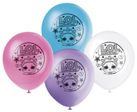 #BL Zestaw balonów UQ 12" LOL SURPRISE, 8 szt. KK