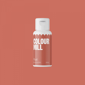 Barwnik olejowy do mas tłustych RUST 20 ml Colour Mill