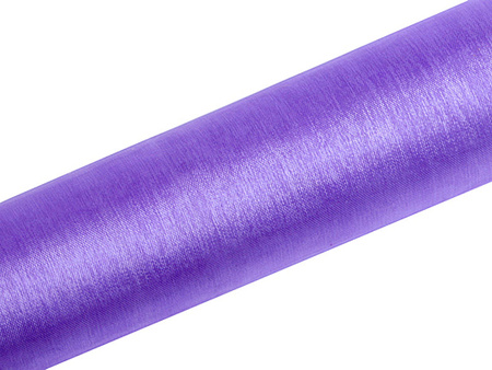Organza Gładka, błękit, 0,16 x 9m (1 szt. / 9 mb.)