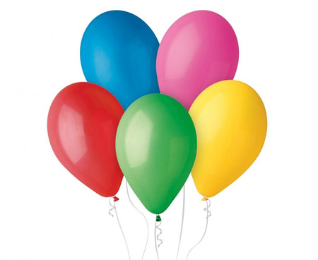 #BL Balony G110 pastel 12" - różnokolorowe 80/ 50 szt.