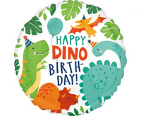 #BFK Balon foliowy 18" CIR Dino-Mite Party