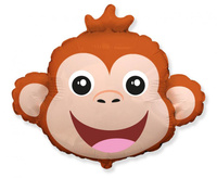 #BFK Balon foliowy 24" FX - Małpka (głowa), niepakowany