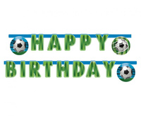 #DEBA Banner Soccer Fans - Happy Birthday
