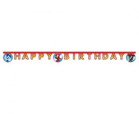 #DEBA Banner Sonic - Happy Birthday, 200 cm
