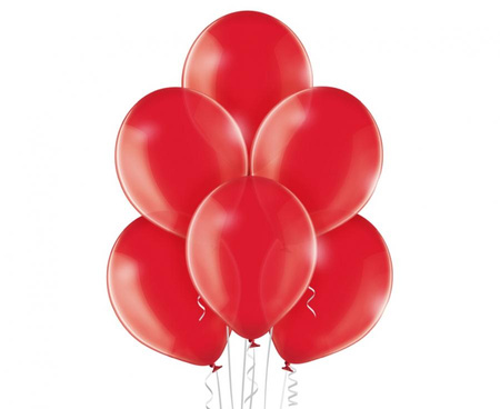 #BL Balony D5 Crystal Royal Red, 25 szt.