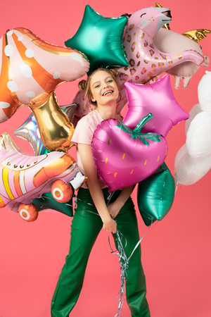 Balony Eco 30cm pastelowe, koralowy (1 op. / 10 szt.)