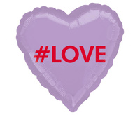 #BFK Balon foliowy 18" HRT "LOVE", zapakowany