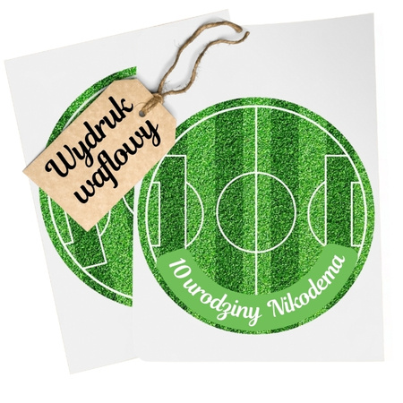 Wydruk jadalny opłatek na tort MURAWA TRAWA WZ. I