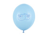 Balony 30cm, Kropki, Pastel Poppy Red (1 op. / 50 szt.)