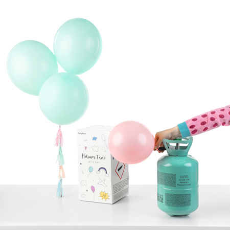 Balony Eco 30cm pastelowe, zielony (1 op. / 100 szt.)