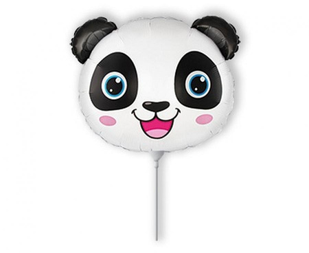 #BFK Balon foliowy 14" FX - Panda (głowa), niepakowany