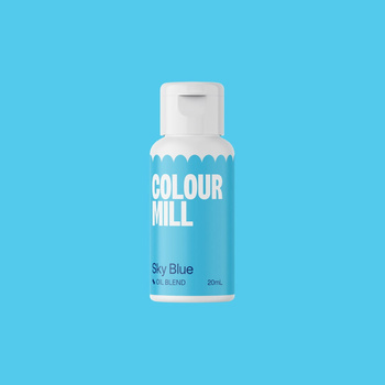 Barwnik olejowy do mas tłustych SKY BLUE 20 ml Colour Mill