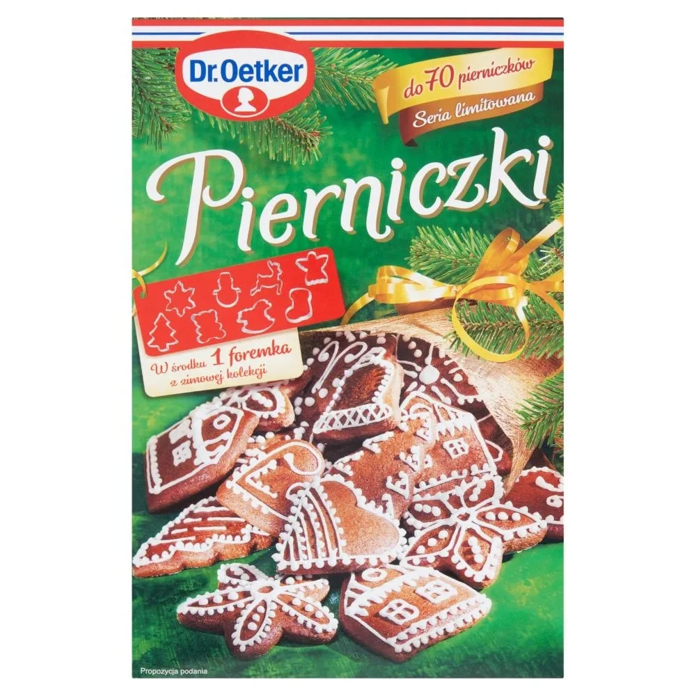 Mieszanka do pierniczków 350 g Dr. Oetker z zimową foremką