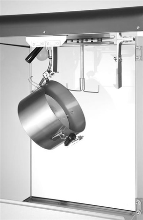 Urządzenie do popcornu, HENDI, 80L, czarny, 220-240V/1155W, 560x445x(H)775mm Wariant podstawowy