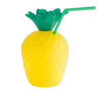 #ZKU Kubek ozdobny "Ananas", plastikowy, 1 szt.