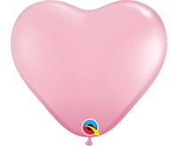 #BL Balon QL serce 6", pastel j. różowy / 100 szt. KK